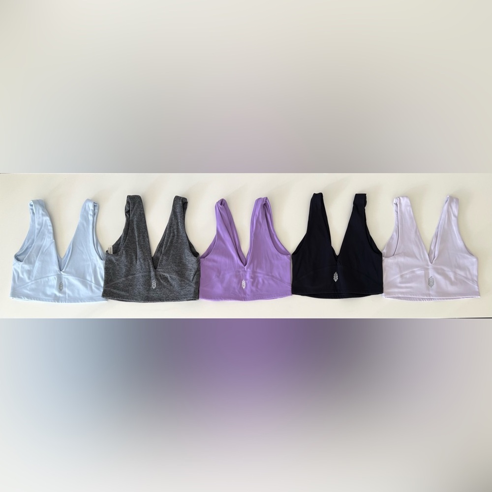 5 Set FP Movement Never Better Crops XS workout NWOT - Picture 8 of 12